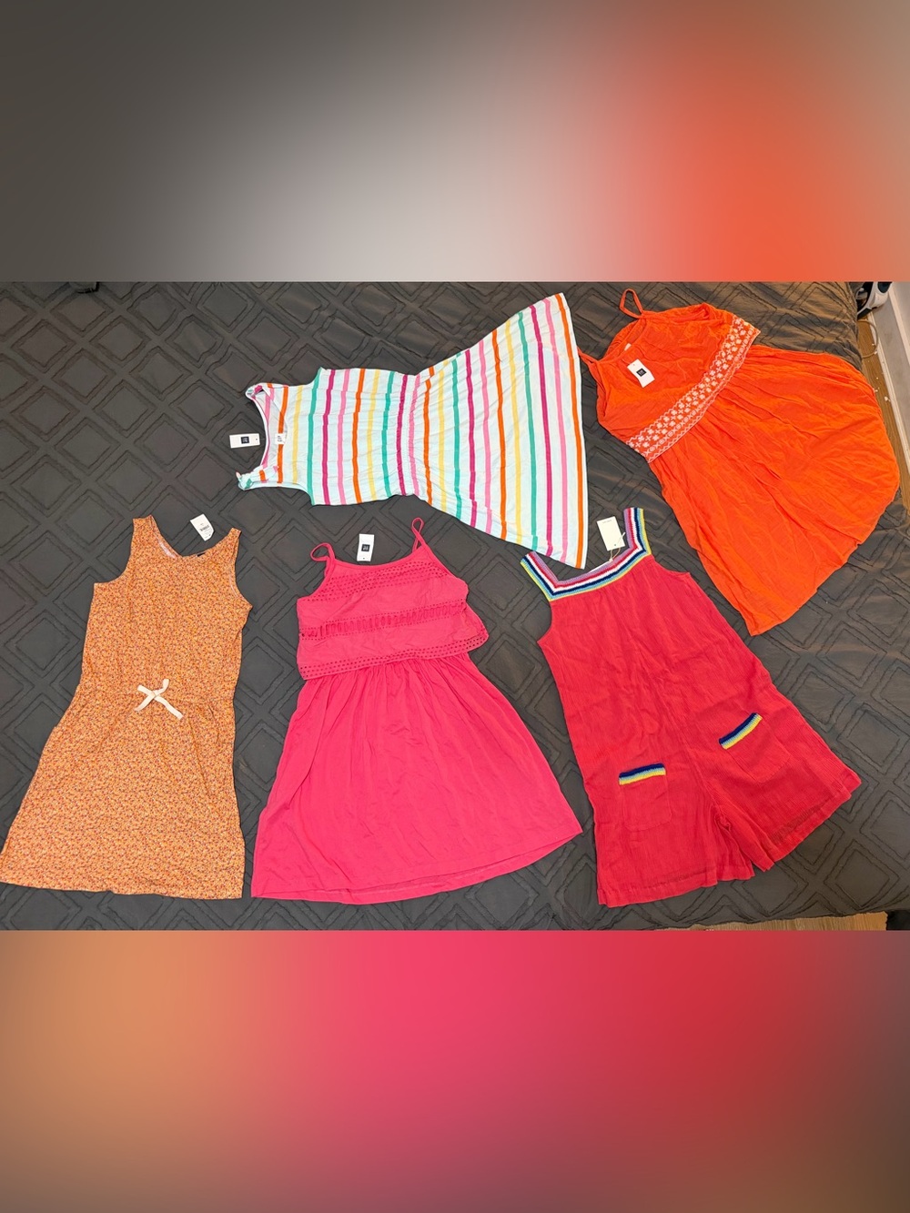Mini boden and gap Bundles dress and romper for 10 years girls